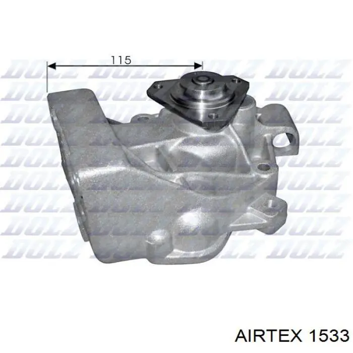 Помпа охолодження Airtex 1533 ціна, від 64.10 USD