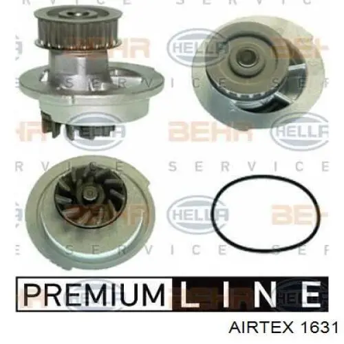 Помпа охолодження Airtex 1631 ціна, від 19.64 USD