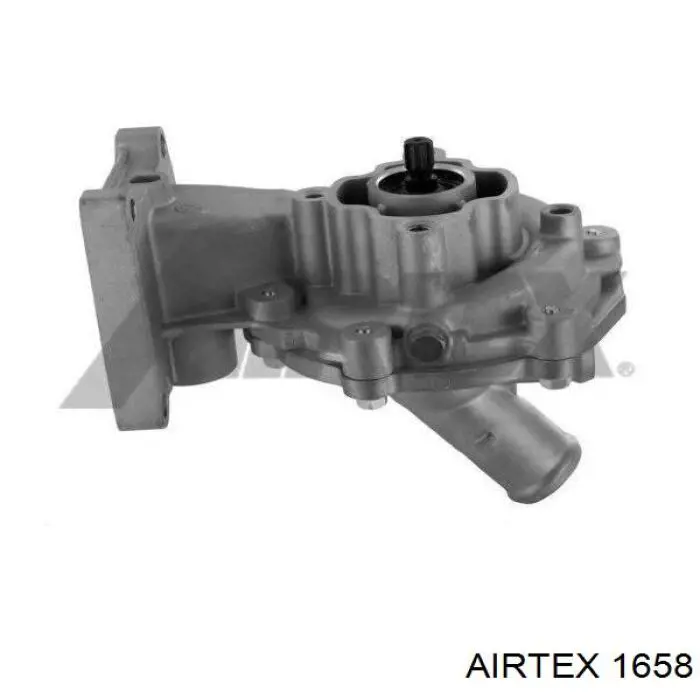 Помпа водяна (насос) охолодження, в зборі з корпусом 1658 Airtex