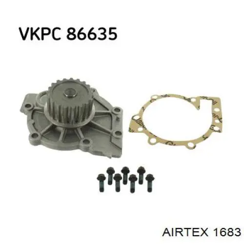 Помпа охолодження Airtex 1683 ціна, від 34.93 USD