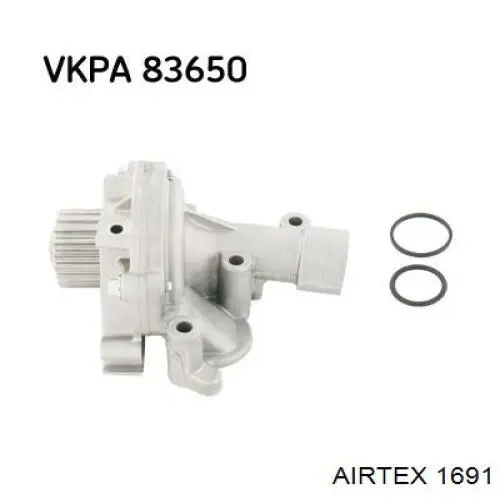 Помпа охолодження Airtex 1691 ціна, від 29.87 USD