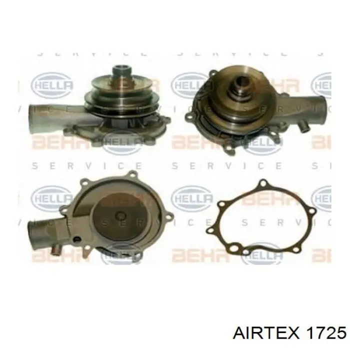 Купити 1725 Airtex Насос охолоджуючої рідини
