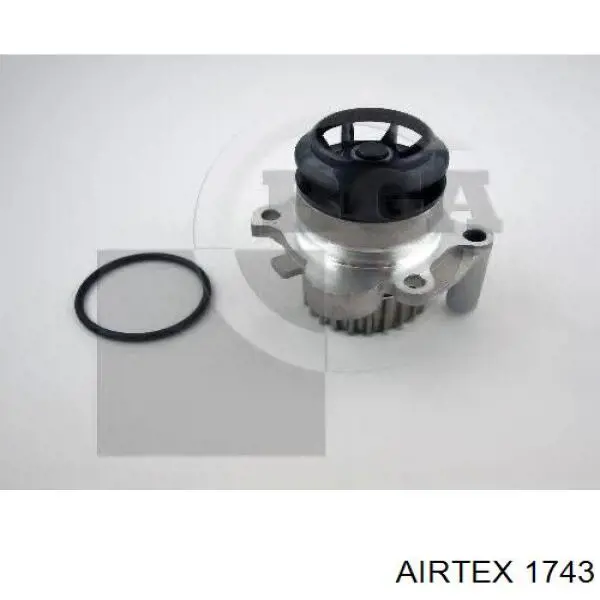 Помпа охолодження Airtex 1743 ціна, від 31.69 USD