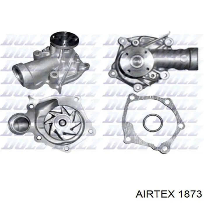 Купити 1873 Airtex Насос охолоджуючої рідини