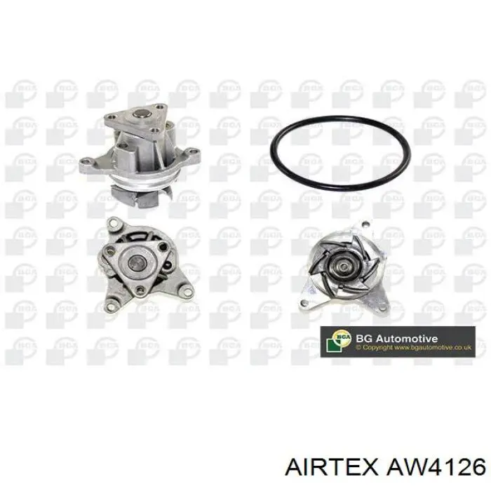 AW4126 Airtex Насос охолодження