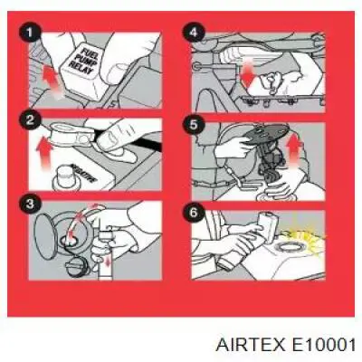 E10001 Airtex Насос паливний низького тиску