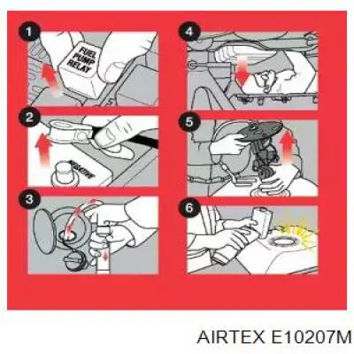E10207M Airtex Електробензонасос