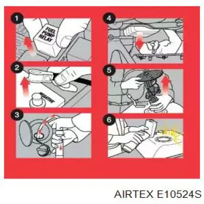 Датчик рівня палива в баку E10524S Airtex