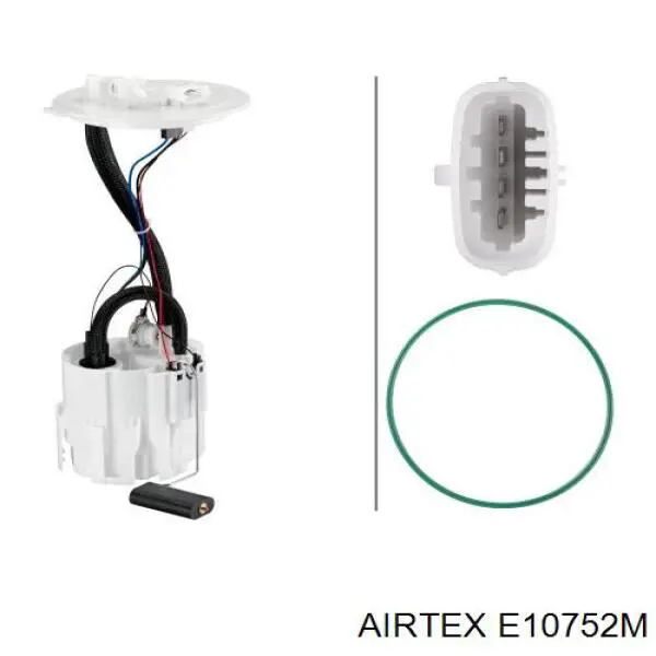 E10752M Airtex паливний насос електричний, занурювальний