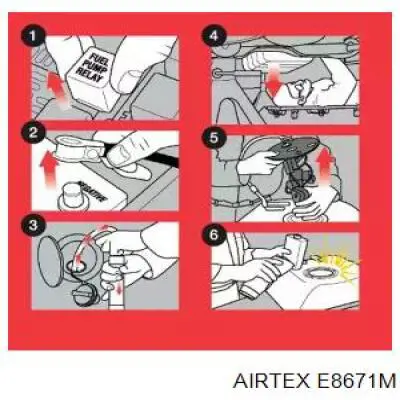 Купити E8671M Airtex Насос занурювальний в баці