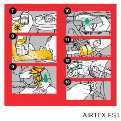 Фільтр-сітка бензонасосу FS1 Airtex