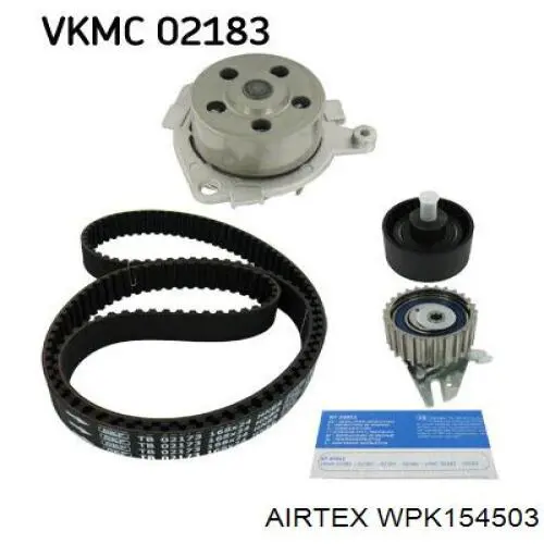 WPK154503 Airtex помпа водяна, (насос охолодження)