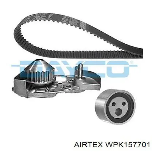 WPK157701 Airtex ролик натягувача ременя грм