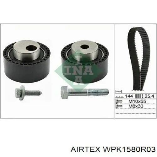 Комплект ГРМ WPK1580R03 Airtex