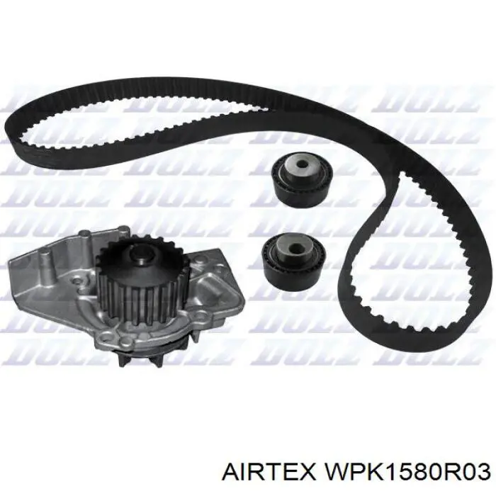 Комплект ГРМ Airtex WPK1580R03 ціна, від 97.91 USD