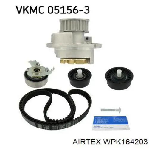 Купити WPK164203 Airtex ГРМ ремень