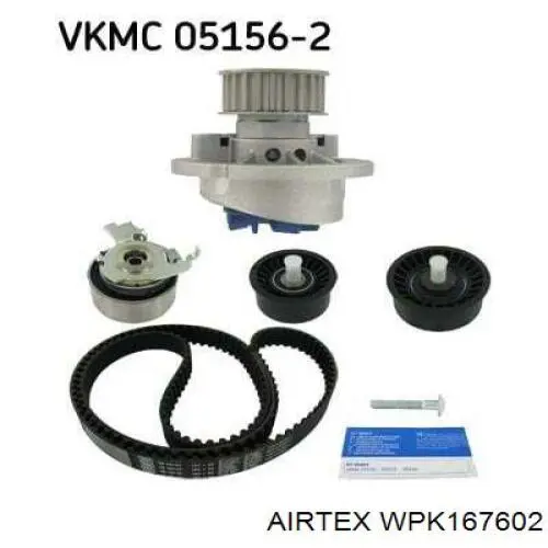 Комплект ГРМ Airtex WPK167602 ціна, від 93.08 USD