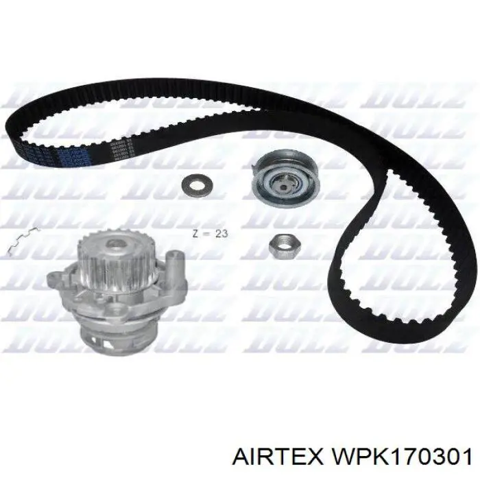 Купити WPK170301 Airtex ГРМ ремень