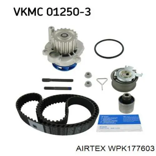 Комплект ГРМ Airtex WPK177603 ціна, від 123.12 USD