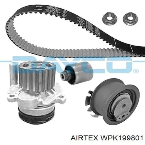 Комплект ГРМ Airtex WPK199801 ціна, від 124.42 USD