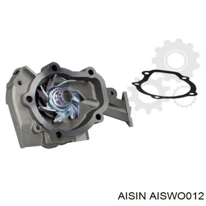 Помпа охолодження Aisin AISWO012 ціна, від 23.90 USD