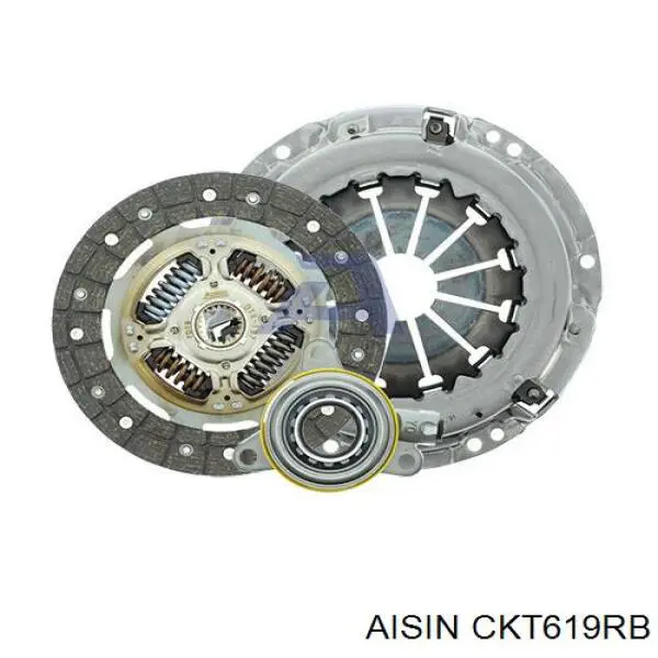 Комплект зчеплення (3 частини) Aisin CKT619RB ціна, від 125.68 USD