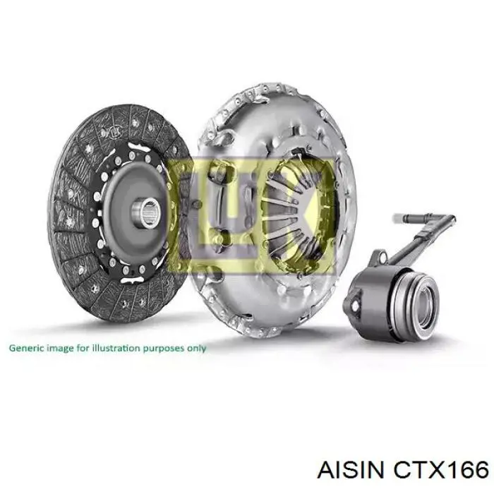 CTX166 Aisin Натискний диск зчеплення