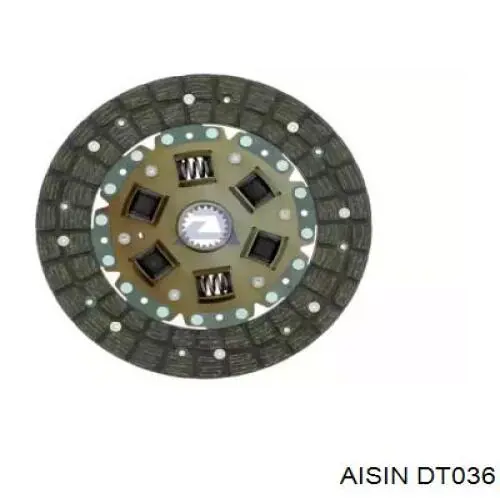 Диск зчеплення ведений Aisin DT036