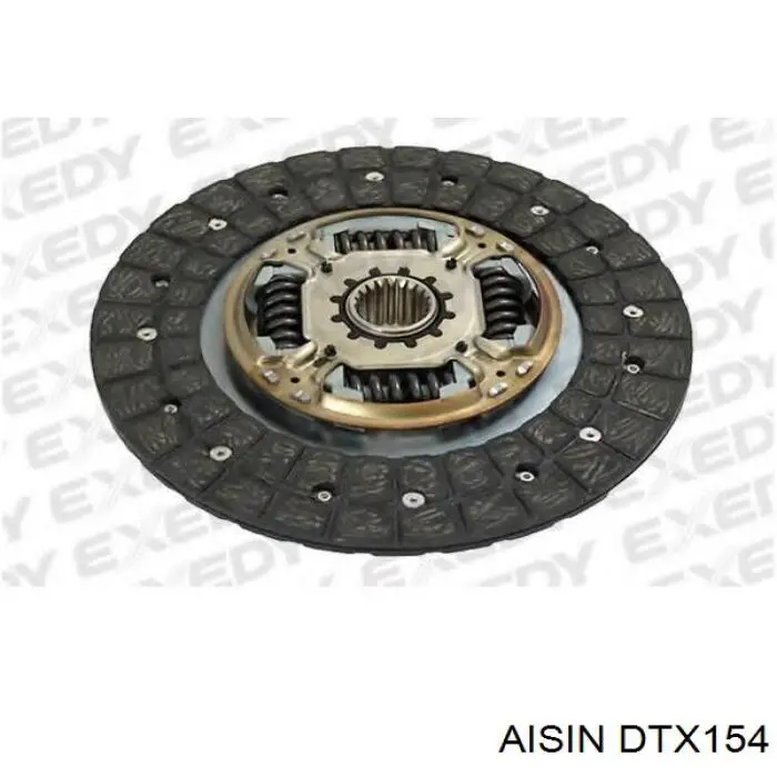 DTX154 Aisin диск зчеплення