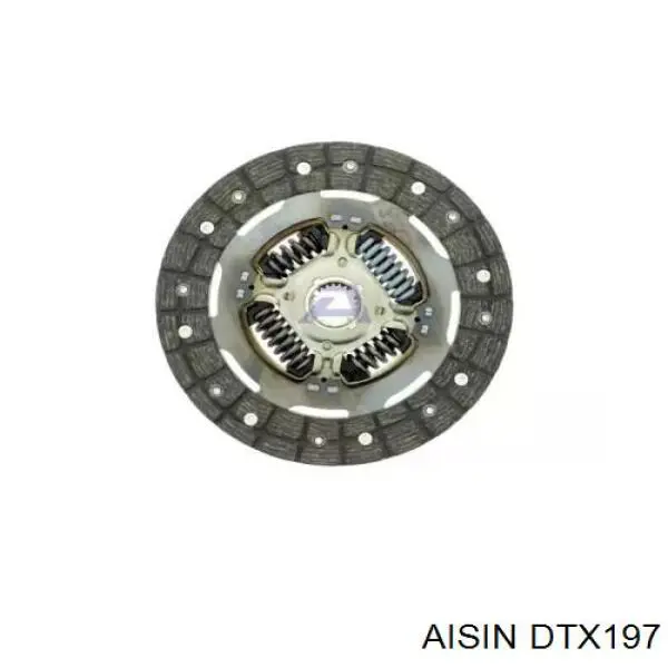 Диск зчеплення ведений Aisin DTX197