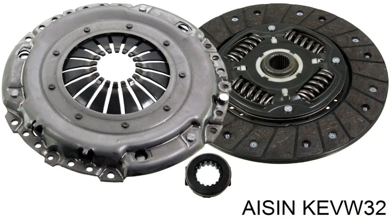 Комплект зчеплення (3 частини) Aisin KEVW32 ціна, від 221.95 USD