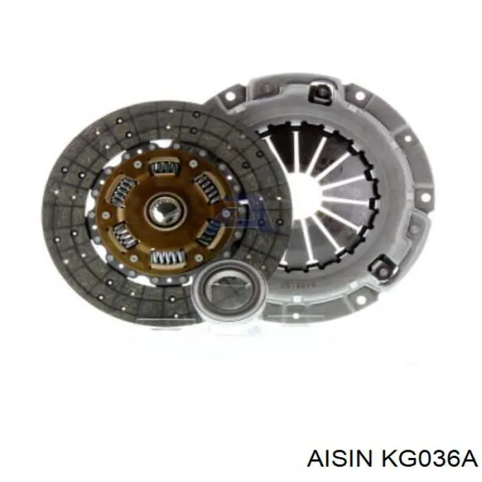 Комплект зчеплення (3 частини) Aisin KG036A ціна, від 210.09 USD