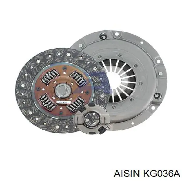 Комплект зчеплення (3 частини) KG036A Aisin