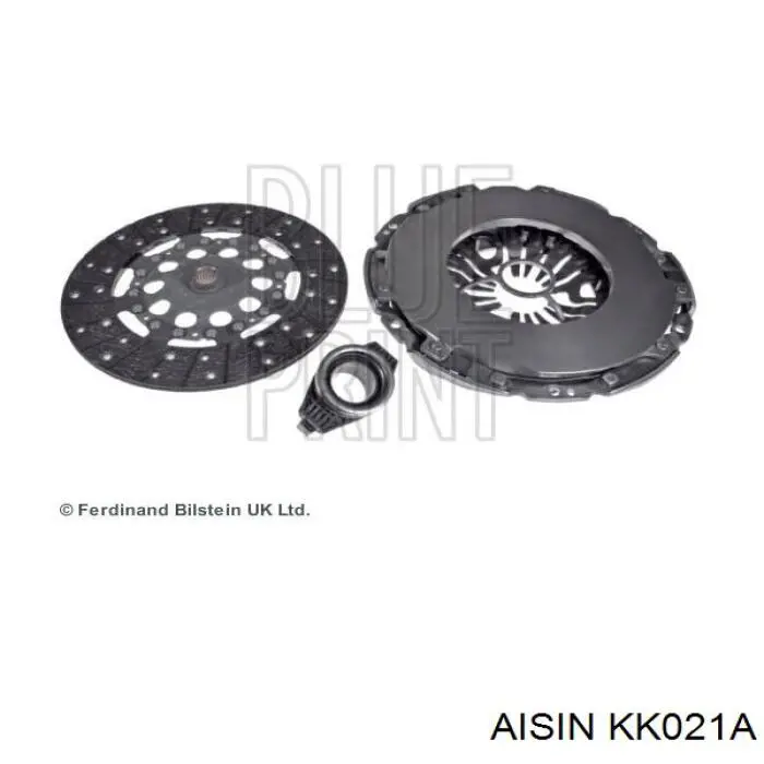 Купити KK021A Aisin Комплект зчеплення (диск, корзина, підшипник)