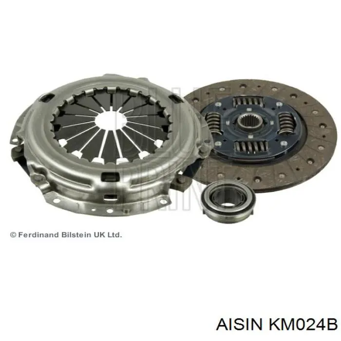 Купити KM024B Aisin Комплект зчеплення (диск, корзина, підшипник)