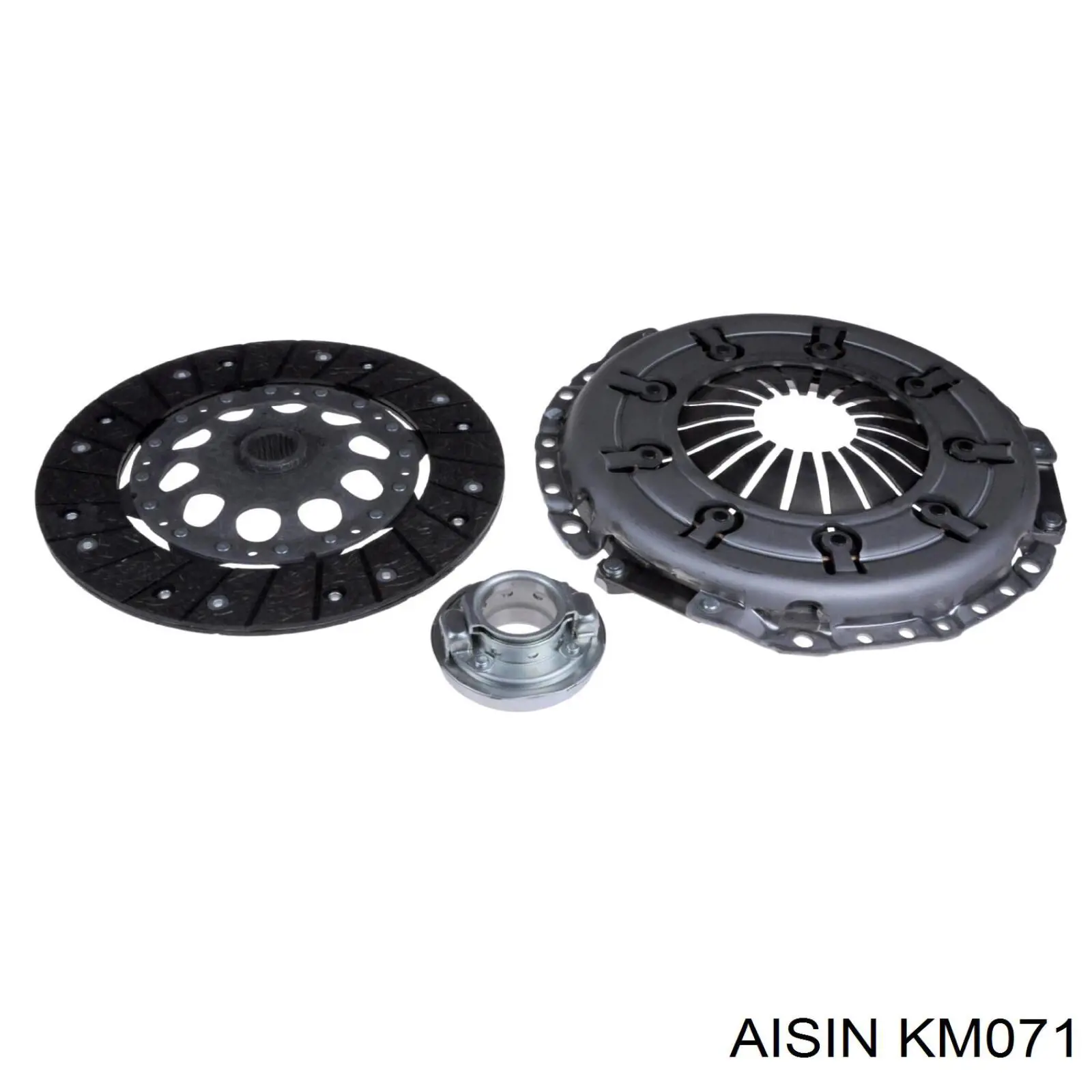 Купити KM071 Aisin Комплект зчеплення (диск, корзина, підшипник)