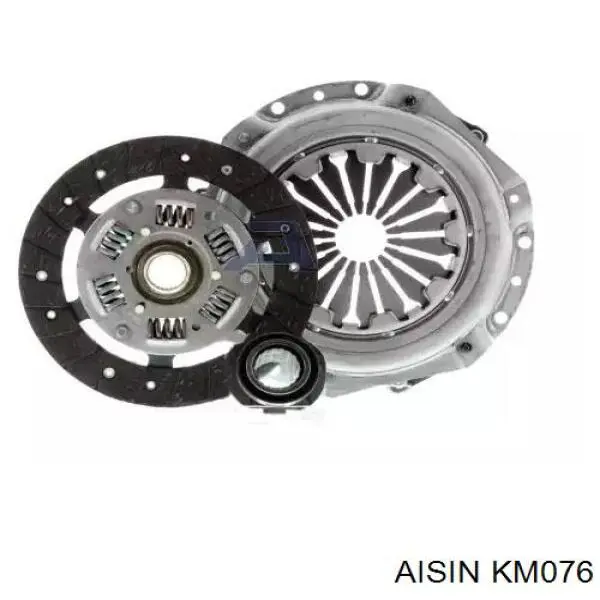 KM076 Aisin комплект зчеплення (3 частини)