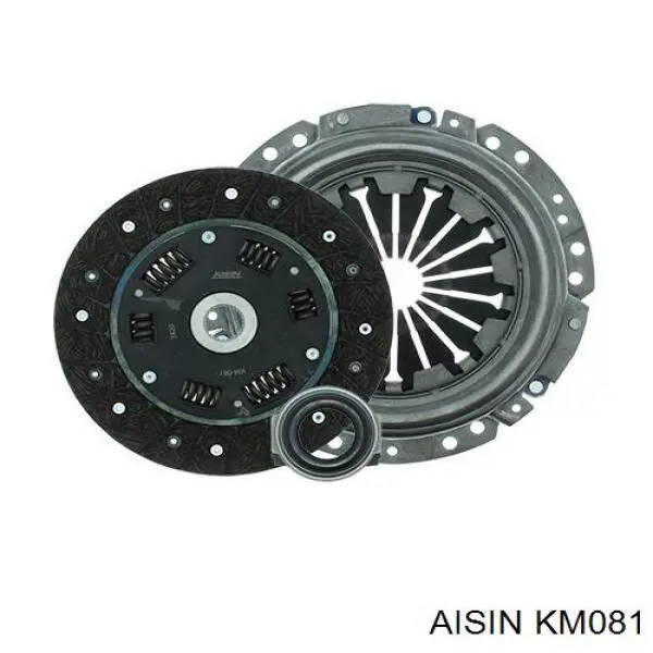KM081 Aisin комплект зчеплення (3 частини)