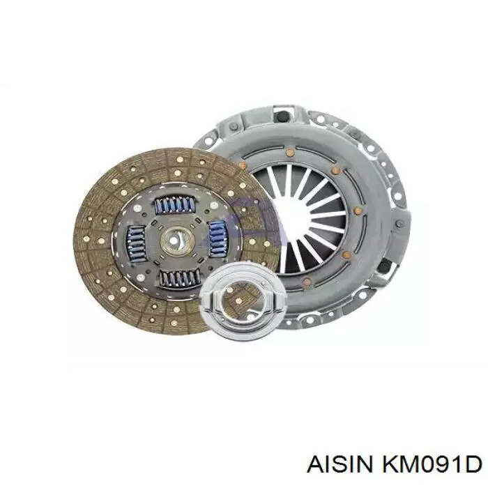 Купити KM091D Aisin Комплект зчеплення (диск, корзина, підшипник)