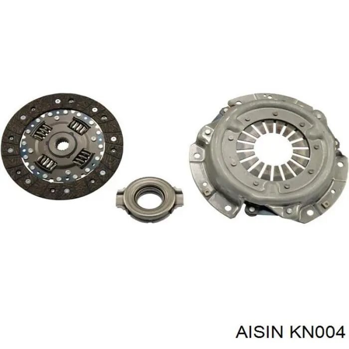 KN004 Aisin комплект зчеплення (3 частини)