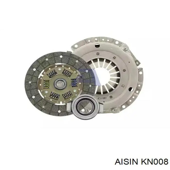 KN008 Aisin комплект зчеплення (3 частини)