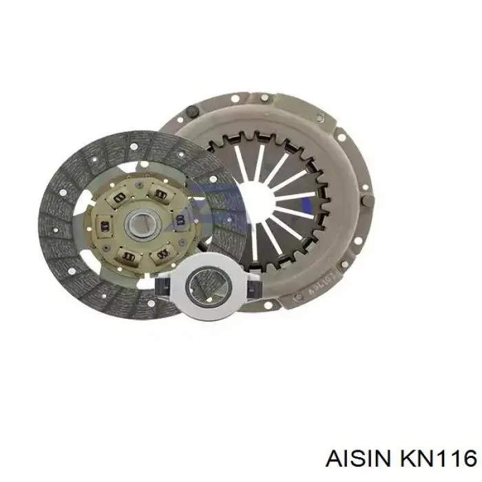 KN116 Aisin комплект зчеплення (3 частини)