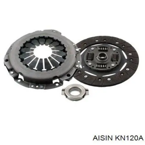 Комплект зчеплення (3 частини) Aisin KN120A ціна, від 105.84 USD