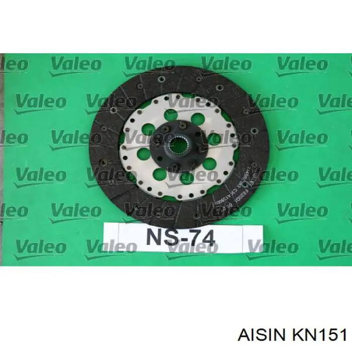 Купити KN151 Aisin Комплект зчеплення (диск, корзина, підшипник)