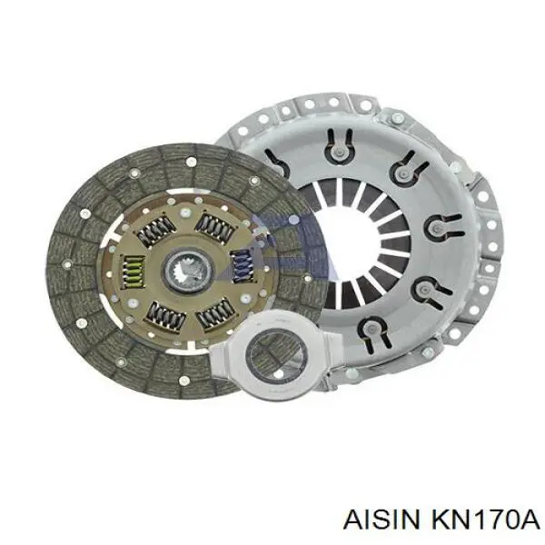 Комплект зчеплення (3 частини) Aisin KN170A ціна, від 101.27 USD