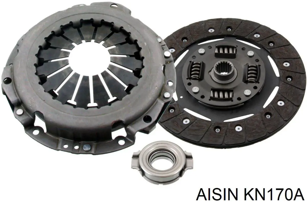 Купити KN170A Aisin Комплект зчеплення (диск, корзина, підшипник)