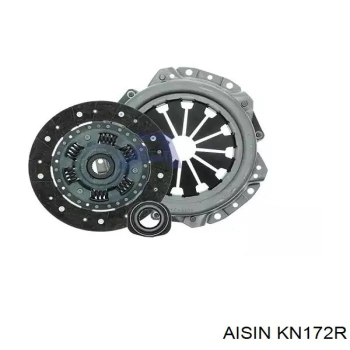 Купити KN172R Aisin Комплект зчеплення (диск, корзина, підшипник)
