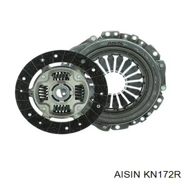 KN172R Aisin комплект зчеплення (3 частини)