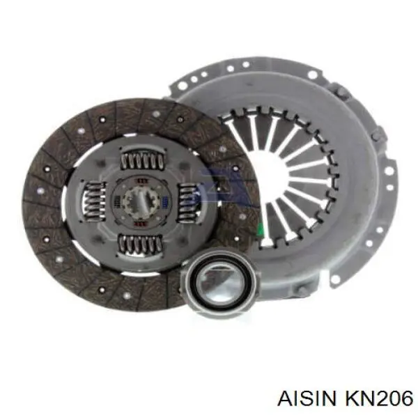 Купити KN206 Aisin Комплект зчеплення (диск, корзина, підшипник)