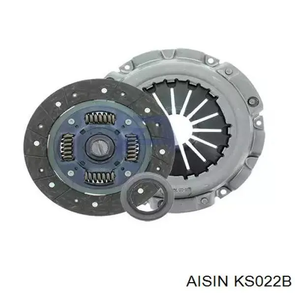 Купити KS022B Aisin Комплект зчеплення (диск, корзина, підшипник)